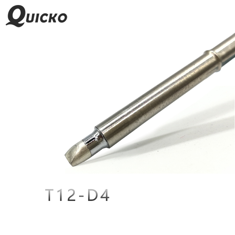 QUICKO T12-D4 Shape D series Welding iron tips soldering heads tools 220V