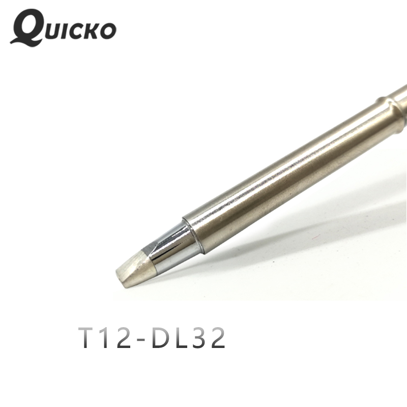 QUICKO T12-DL32 Shape D series Solering iron tips welding tools for T12 H