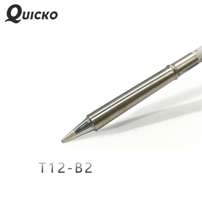 QUICKO T12-B2 Shape B series Solering iron tips welding tools for T12 Han