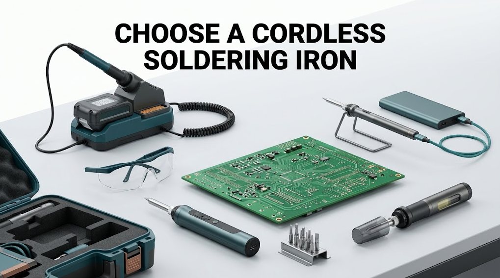 How to Choose a Cordless Soldering Iron for F