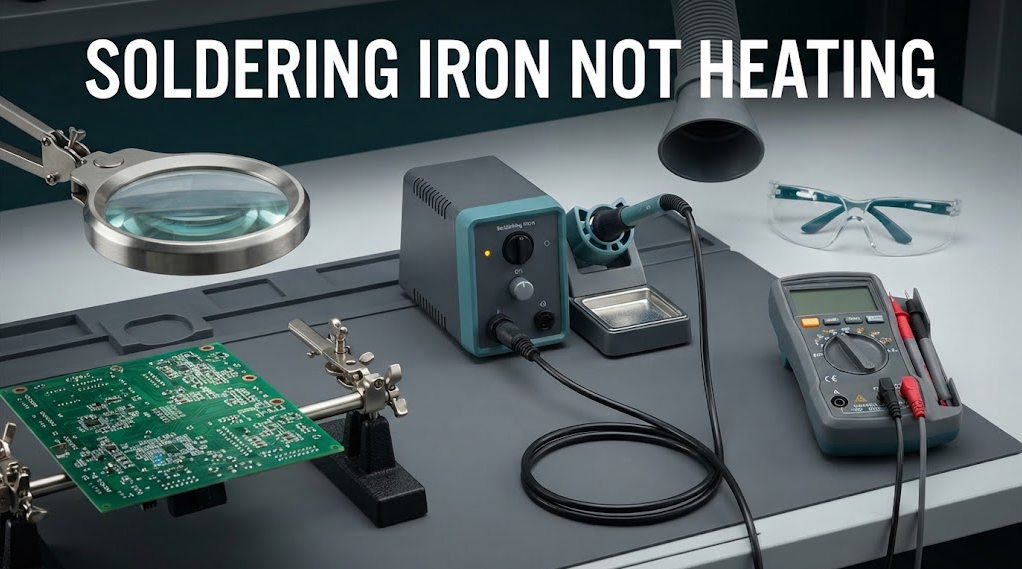 How to Diagnose a Soldering Iron That Does No